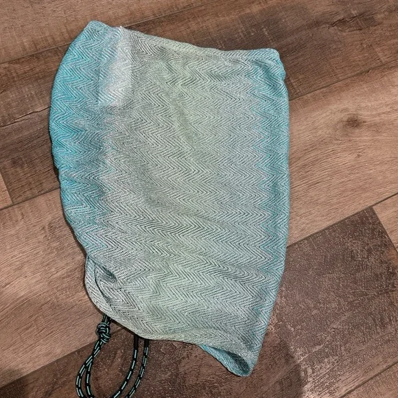 Brand new Missoni blue zig zag metallic mini skirt - Picture 5 of 5